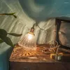 Lampy wiszące szklane lampa nordycka miedź Mosiądz Kreatywne minimalistyczne minimalistyczne e27 przezroczysty abażur do restauracji