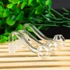 Pyrex Glass Oil Burner pipe 10mm male Female Clear Glass pipes adapter banger Nail for water bong