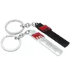 Portachiavi per auto in metallo S line Portachiavi Anelli Fob Adatto per Audi Sline Logo Portachiavi A3 A4 A6 A7 A8 TT RS Q5 Q7 Car Styling