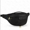 Designer Bumbag Wait Belt Bum bag Monograms Empreinte M44812 Black embossed Grained Leather CrossBody