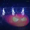 Strings Halloween LED Light String Battery Power 10/20 Fairy Lights For Bedroom Living Room Garden Festive Atmosphere Decor