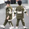 Boys Clothes Sport Suit Casual Boys Clothing Sets 2020 New Autumn Fashion Two Pieces Children Outfit Kids Tracksuit Clothes Sets Y8055304