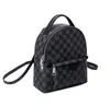 2023 Fashion Palm Springs Mochila mini Pu Leathers Ni￱os Mochila para mujeres Impresi￳n de cuero Mochilas dise￱ador Casual Small Back Pack The Smalls Bag