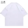 T-shirt da uomo T-shirt oversize hip-hop da uomo T-shirt con stampa aliena con un occhio solo Harajuku T-shirt donna Streetwear Cotone manica corta allentata T-shirt Estate T220909