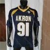 Akron Zips Football Jersey NCAA College DJ Irons Cam Wiley Jacques-Louis Antavious Poisson Tyson Durant Zach Morton George Banks Arslanian Jones Lewis