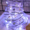 Strings 4m 40leds LED Ribbon Copper Wire Fairy Light String Christmas Tree Decoration For Home Wedding Holiday Garland Navidad Decor