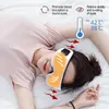 Masaż wibracji elektrycznej masarza oczu Bluetooth inteligentna terapia podgrzewana anty -zmarszczki łagodzi zmęczenie i pielęgnacja ciemnych kół 220909