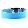 Dog Collars Adjustable LED Collar Cat Luminous Anti-lost Night Safety Pet Small Medium Large Supplies