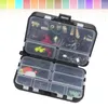 Fishing Accessories 128pcs/set Waterproof Fish Hook Fittings Gear Fishhook Storage Box