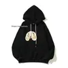 Essent Hoodie Designer Plams Mulheres Moda Urso Bordado Carta Impressão Hoodie Homens Moletom Manga Longa Over Size 7BHN