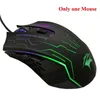 Muizen FORKA Silent Click USB Wired Gaming Mouse 6 Knoppen 3200 DPI Mute Optische Computer Gamer Voor PC Laptop notebook Game