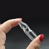 20 pezzi di vetro spesso tubo filtro in vetro assortito Filtri di vetro da 38 mm Pesti a forma di forma a forma piatta Accessori per fumo con tubo da battitore