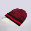 Luxury Sticked Hat Brand Designer Beanie Cap Men039s och Women039s Fit Hat Unisex 100 Cashmere Letter Leisure Skull Hats OU1205700