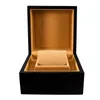 Watch Boxes Luxury Box One Slot Leathery Travel Jewelry Storage Case Organizer Black