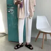 Calças masculinas 2022 retas plissadas Harajuku masculinas casuais roupas de rua largas folgadas coreanas masculinas perna larga S-2XL