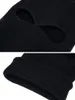 Beretten 2-holes gebreide Volledig gezicht Cover Cap Ski Neck Gaiter Winter Balaclava Warm Knit Beanie voor Outdoor Sports Funny Party Riding Hat