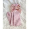 fashion Flannelette bows child socks heelless lace knee stockings baby girls toddler Knee Socke sweet solid princess bowknot knit leg S2160