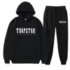 Survêtements pour hommes Trapstar London Survêtement Sweat à capuche décontracté et pantalon Deux pièces Hip Hop Fashion Jogger Winter 23ess