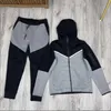 Tjock designer m￤n kvinna tech fleece pant sp￥rdr￤kt m￤n sport byxor jogger byxor sp￥rdr￤kter bottnar techfleece man joggar ny anl￤nder svart f￤rg 4900