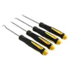 Professionele handgereedschap Sets 4 stks/ingesteld Duurzame auto-haak Oliafdichting O-ring Remover Pick Set Craft Tools