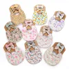 Accessoires pour cheveux 1 Set Born Bavoir Double Face Bébé Bandeau Fringé Serviette De Salive Imprimé Floral Garçon Et Fille Bandana Hiccup Tissu D'alimentation