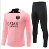 Män och barn fotbollsutbildningsspårssats överlevande fotfotboll Chandal Futbol Designers Tracksuits Jersey Hommes Mbappe Neymar Jr Kimpembe Fabian Verratti