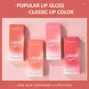 Lip Gloss 3 Colors Lipsticks Velvet Matte Set Waterproof Non-stick Cup Natural Air Women Glaze Cosmetic