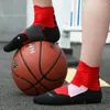 Sports Socks Basketball Sock Män Kvinnor ärmar absorberar svett Ta bort fukttjockdhandduken Botten godtyckligt dra slinga som kör utomhus