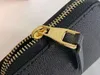 ファッションジッパーウォレットラグジュアリーコイン財布デザイナーウォレットビクリーンレディース本革のコインプロクスカードホルダーカードケース5色の箱