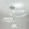 H￤ngslampor moderna lyxiga kristall ledande lampa villa trappdimbar st￥l foaj￩ droplight suspend lamparas fixtures
