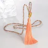 Pendant Necklaces KELITCH Metal Shell Beads Strands Tassel Women Necklace Fashion Bohemian Handmade Jewelry Friendship Gifts