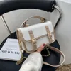 Bolsos de noche de alta calidad para mujer, pequeños bolsos de mano de cuero Pu, bolsos de diseñador a la moda, bandolera para mujer, bolso de mensajero informal