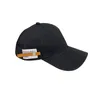 Rétro sauvage anglais petite étiquette en cuir casquette à visière décontracté sauvage couleur unie baseball hommes doux top chapeaux simple