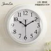 Wall Clocks Silent White Clock Bathroom Modern Waterproof Household Creative Office Kitchen Secret Stash Saat Home Decor