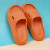 Zapatillas de plataforma gruesa de 3,5 cm para mujer, sandalias deslizantes suaves de Eva para la playa de verano para hombre, zapatos de baño para interiores antideslizantes, triangulación de envíos