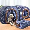 kennels pens Four Seasons Universal Dog Kennels Washable Living Room Dogs Houses Closed Balcony Pet Supplies Comfortable Household Cat Beds T 220912