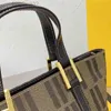 Akşam çantaları vintage tote çanta kadınlar mektup baskı çanta omuz paketleri deri tasarımcı crossbody kadın cüzdanlar 2022