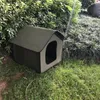 penne per canili Grande casa per cani da compagnia Letto pieghevole per esterni Impermeabile resistente alle intemperie Cat Kennel Nido con imbottitura interna Riparo per animali domestici Tenda per cani 220912