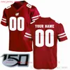 Personalizado NCAA College Wisconsin Badgers Jersey de futebol 23 Jonathan Taylor 56 Zack Baun 99 J.J Watt 25 Melvin Gordon 87 Quintez Cephus costurado homens mulheres jovens crianças meninos