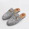 2022 Designer muilezels slippers vrouwen loafers echte lederen sandalen