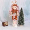 Muñecas adollya 30 cm de moda muñeca 1 6 bjd con bonitos juguetes de ropa para niñas cabello largo hermosa niña princesa regalo de Navidad 220912