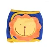Dog Apparel Diaper Cartoon Leak-proof Brief Washable Pants Safe Reusable Pets Anti-harassment Wrap Diapers Safety Panties Shorts Und