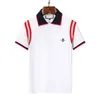 Mens Designer Polo Shirt Man Fashion Italy Stylist Poloshirts Men Casual Slim Fit Golf Polos Shirt High Street Embroidery Snake Bee Polos