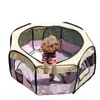 Niches stylos Nordic Minimalist Oxford Cloth Outdoor Dog Houses Pet Delivery Room Outdoor Tent Dog Kennels Cat Litter Closed House for Dogs 220912