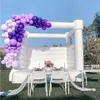 13ft Wedding Bouncy Outdoor opblaasbaar Bounce House Wedding Castle Huwelijksfoto's te koop