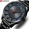 Wristwatches CURREN Fashion Simple Style Men Watches Quartz Wristwatches Stainless Steel Band Clock Male 220912