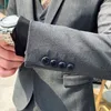 Herrenanzüge, Blazer, Boutique, 5XL, Anzug, Weste, Hose, Herrenmode, Business, Gentleman, Selbstkultivierung, lässig, britischer Stil, dreiteiliger Anzug 220909