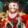 Dolls DBS Doll 1 3 BJD Dream Fairy Santa Christmas Name av Feliner Mechanical Joint Body 62cm Höjd Girls SD 220912