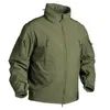 Mens jaquetas de inverno Jaqueta de lã militar masculino macio tático tático à prova d'água do exército casaco Airsoft Clothing Multicam Windbreakers 220912