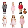 Dolls 18inch Full Body Vinyl Baby 45cm Toddler Rebly Doll Doll Histricl Gift for Kids 220912